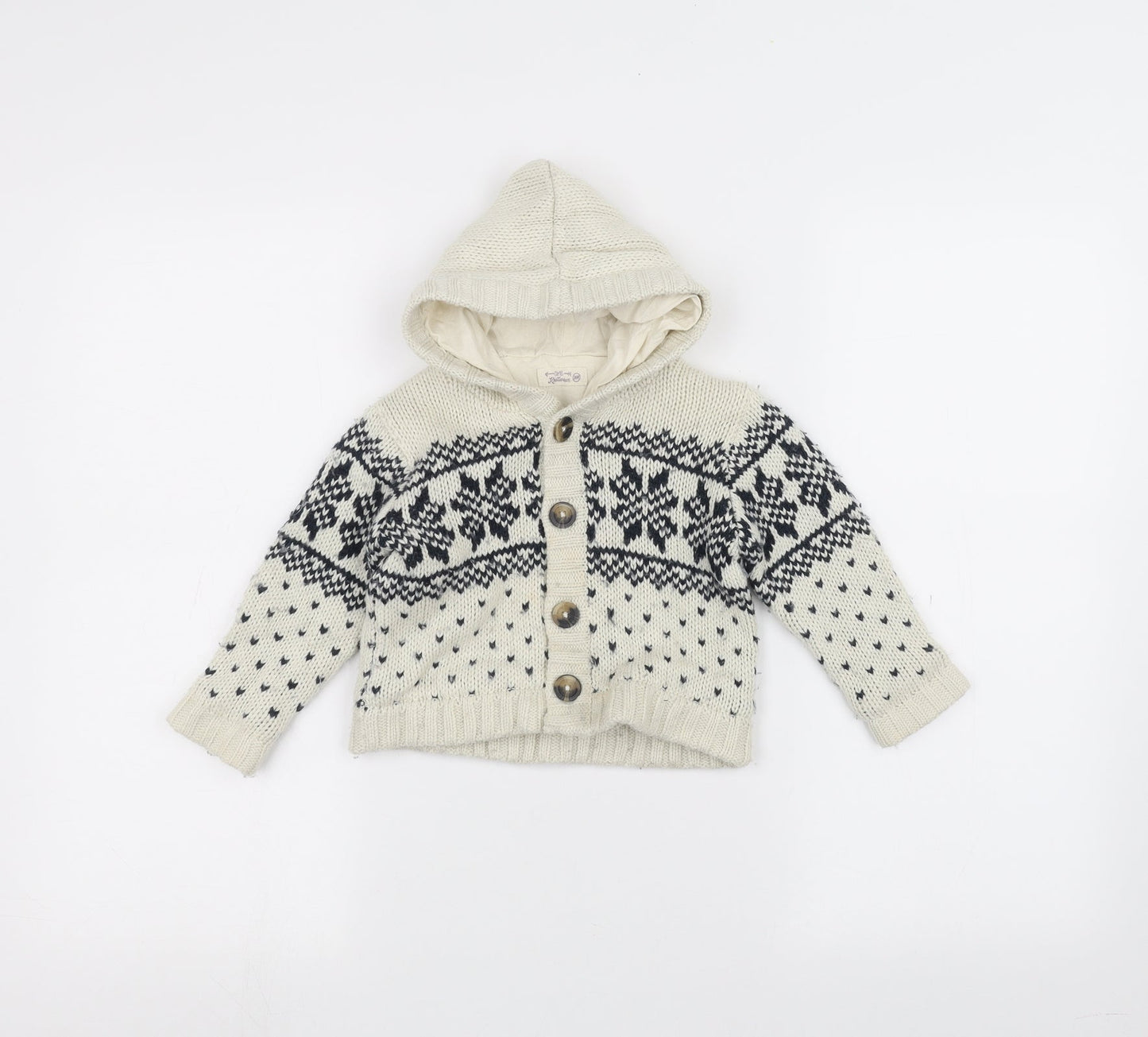 DMB Baby White   Jacket Coatigan Size 24 Months