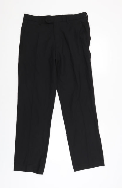 Next Womens Black   Trousers  Size 32 L31 in