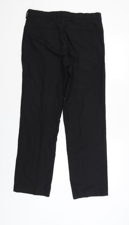 Next Womens Black   Trousers  Size 32 L31 in
