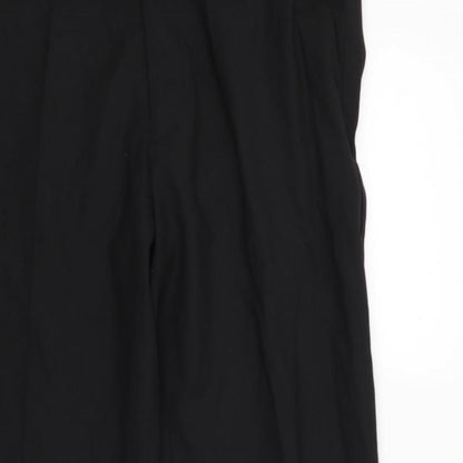 Next Womens Black   Trousers  Size 32 L31 in