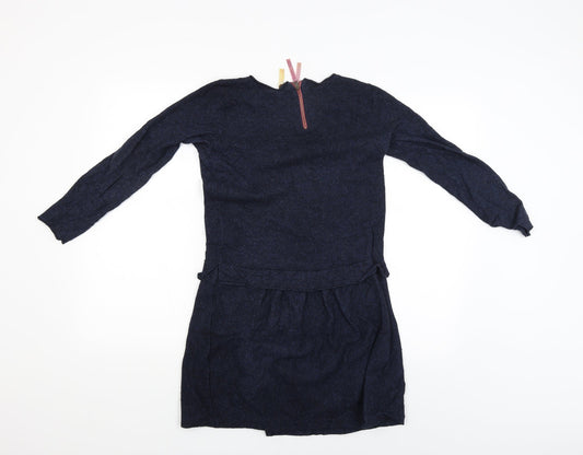 Preworn Womens Blue   Jumper Dress  Size 10