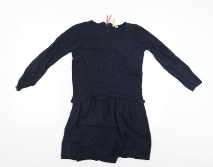 Womens Blue   Jumper Dress  Size 10