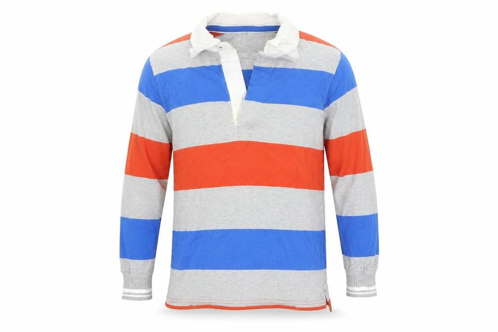 Marks & Spencer Boys Multicoloured Striped  Cardigan Jumper Size 7-8 Years