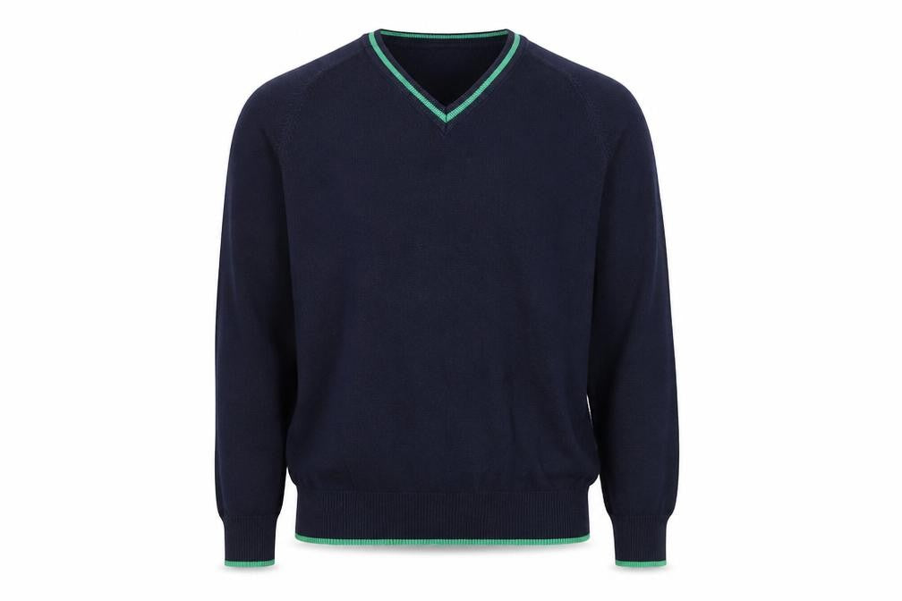 Truex Mens Blue   Pullover Jumper Size S
