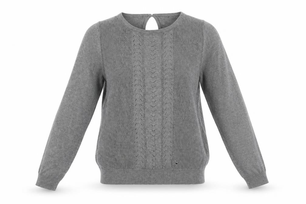 Mango Womens Grey   Pullover Jumper Size M