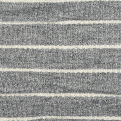 Divided Womens Grey Striped  Pullover Jumper Size S  - CROPPED
