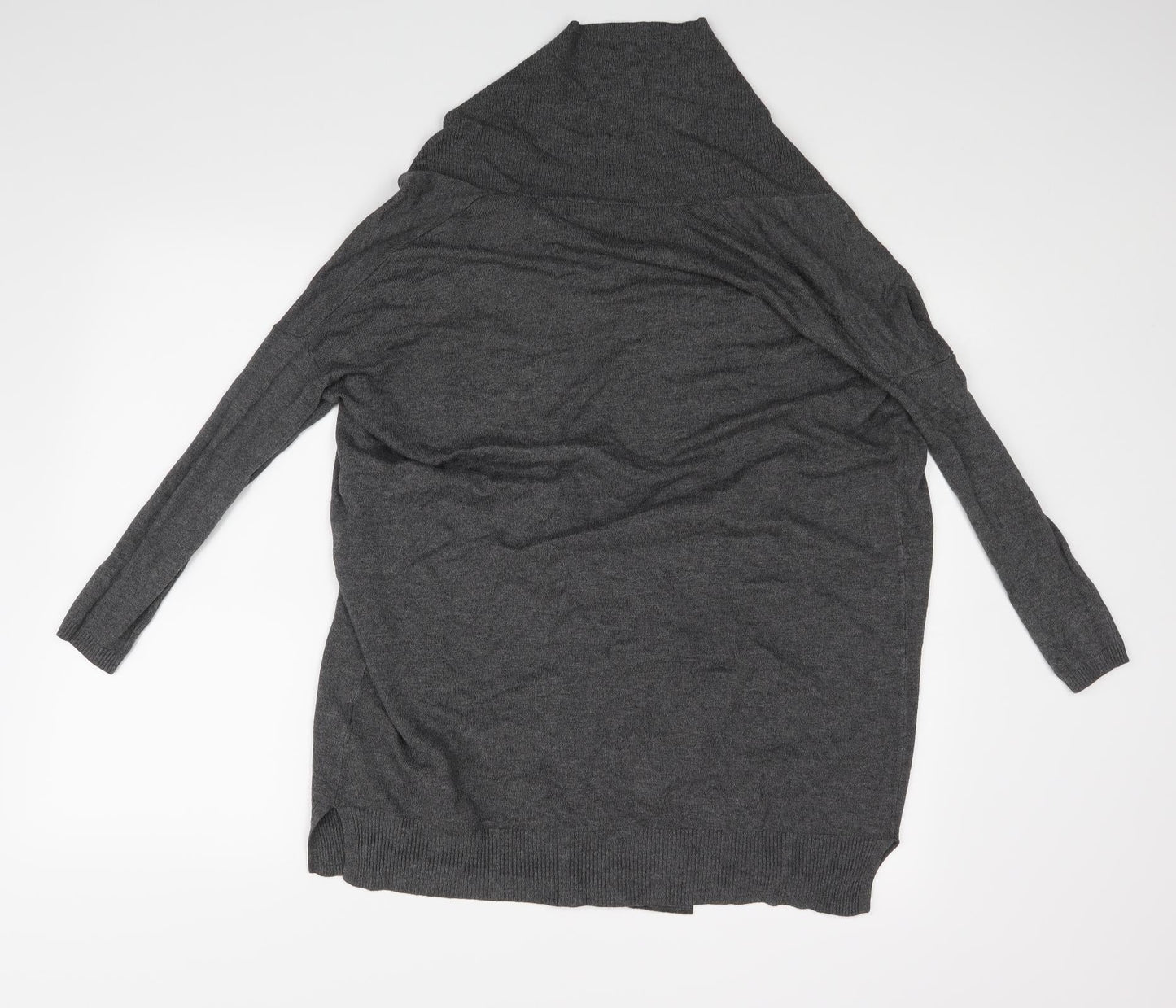 Atmospher Womens Grey   Wrap Blouse Size 8