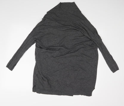 Back view of Atmosphere women’s grey wrap blouse, size UK 8