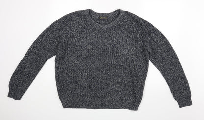Preloved P G Field Mens Blue   Pullover Jumper - Front