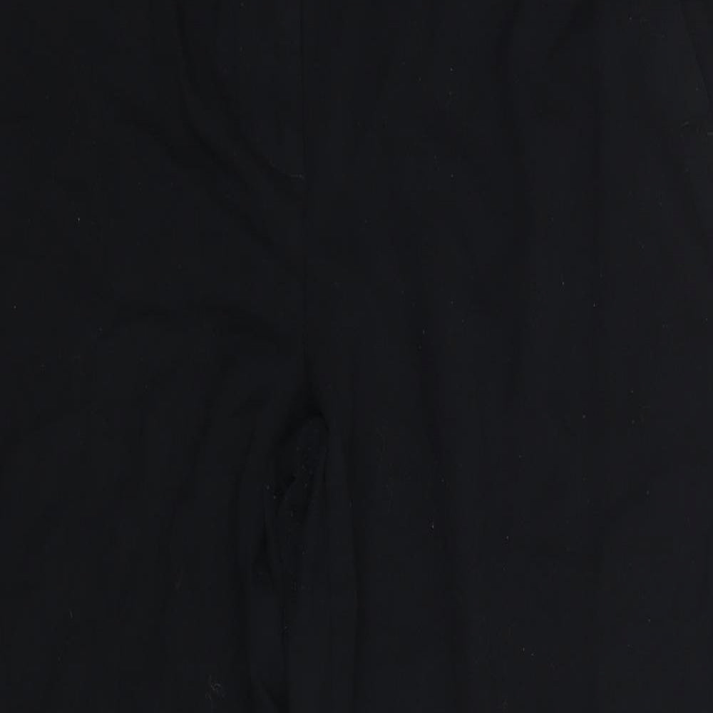 m&s Womens Black   Dress Pants Trousers Size 14 L25 in