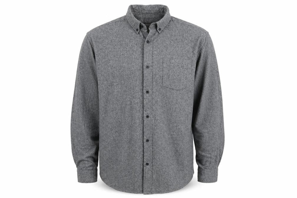 Primark Mens Grey    Button-Up Size 2XL