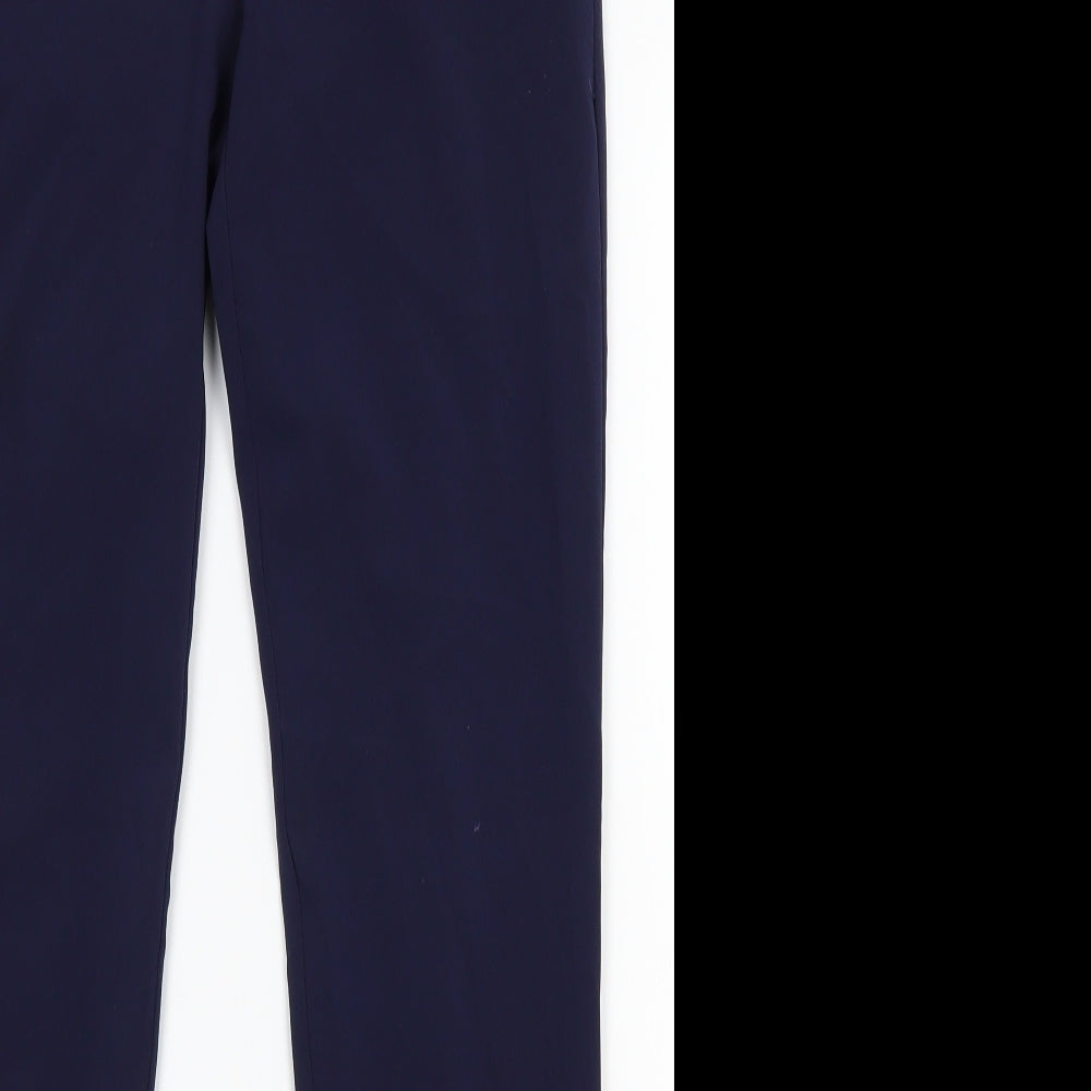oodji Womens Blue   Trousers  Size 10 L26 in