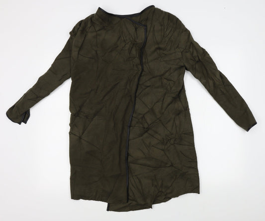 Zara Womens Green   Wrap Jumper Size M