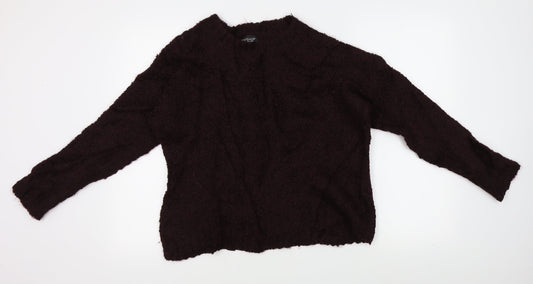 Topshop Womens Red   Pullover Jumper Size 12