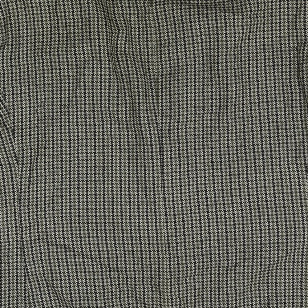 M&S Mens Beige Houndstooth  Jacket Blazer Size M