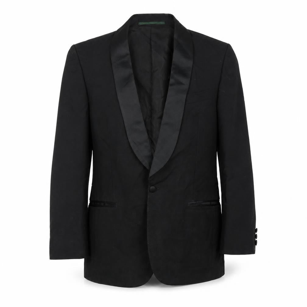 Preworn Mens Black   Jacket Suit Jacket One Size