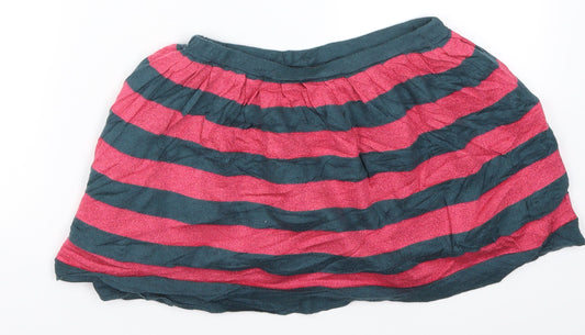 ilovegorgeous Girls Pink Striped  Skater Skirt Size 10-11 Years