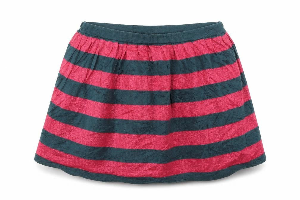 ilovegorgeous Girls Pink Striped  Skater Skirt Size 10-11 Years