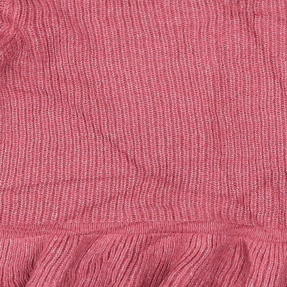 TU Womens Pink  Knit Pullover Jumper Size 14