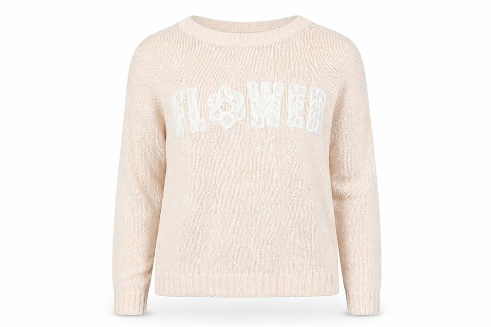 George Womens Pink  Knit Pullover Jumper Size 14  - Flower
