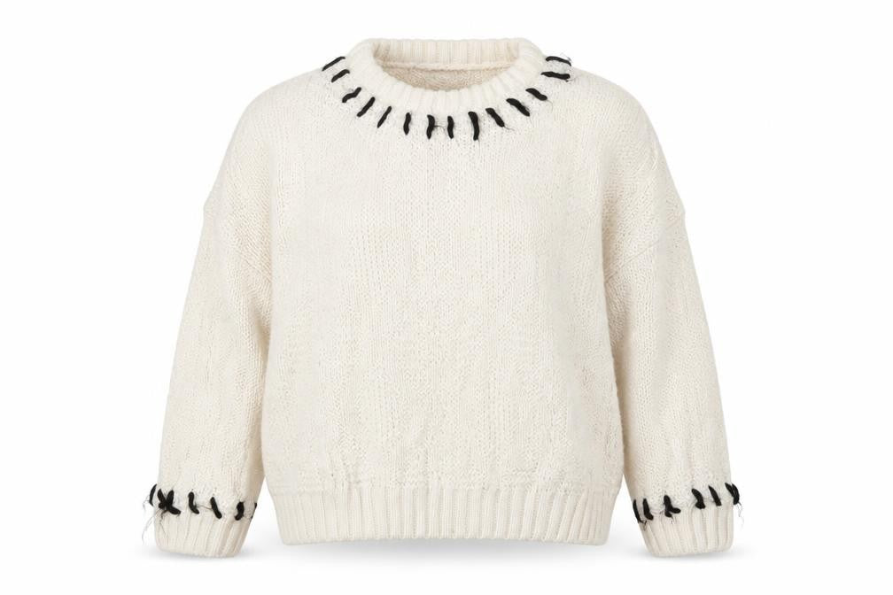 Primark Womens Ivory   Pullover Jumper Size 4