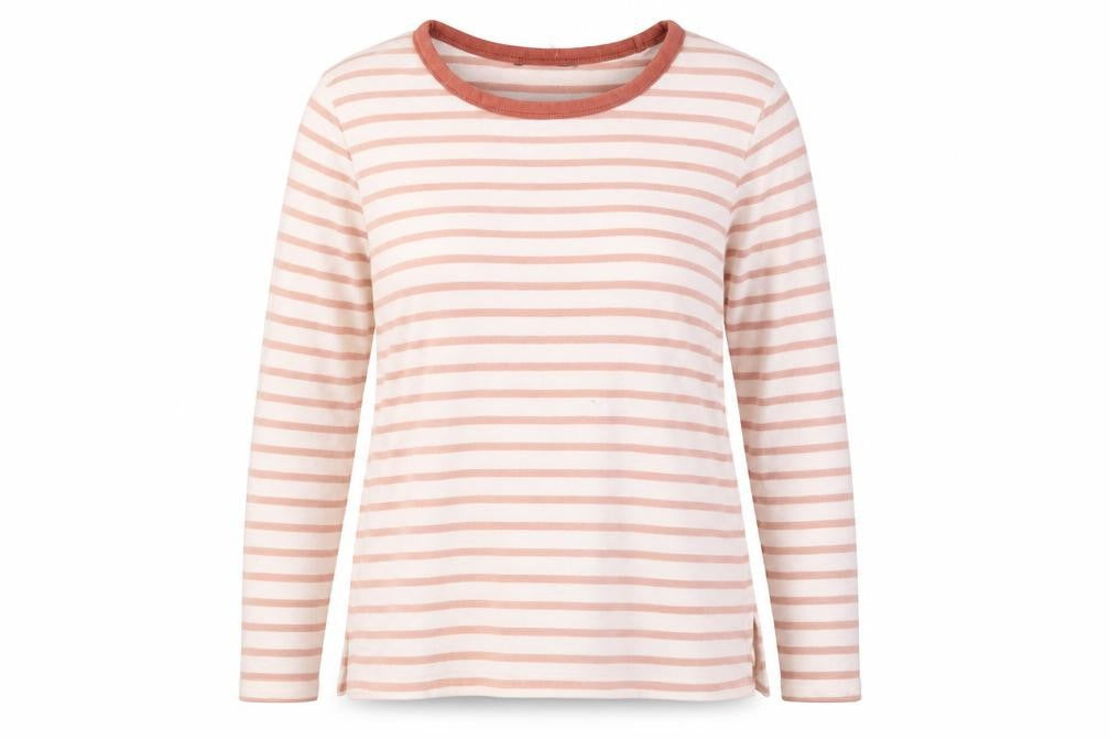 Marks & Spencer Womens Pink Striped  Pullover Jumper Size 12