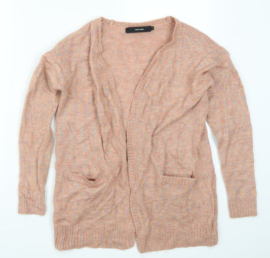 VERO MODA Womens Pink   Cardigan Jumper Size M