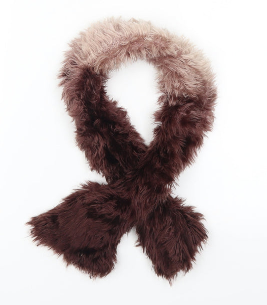 Preworn Womens Brown    Scarf   - Ombre