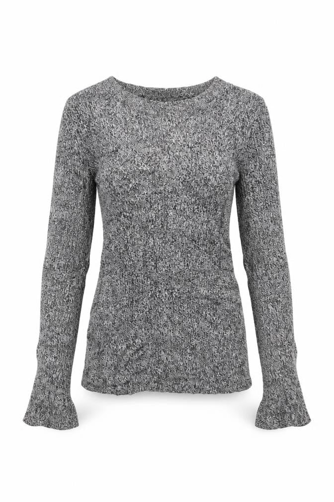 H&M Womens Grey  Knit Pullover Jumper Size XS
