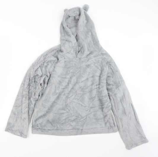 Preworn Womens Grey   Pullover Hoodie Size S
