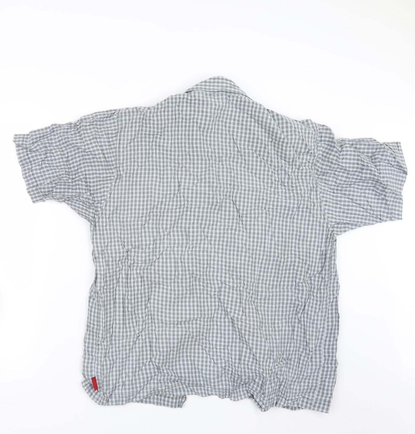 Preworn Mens Grey Camouflage   Button-Up Size M