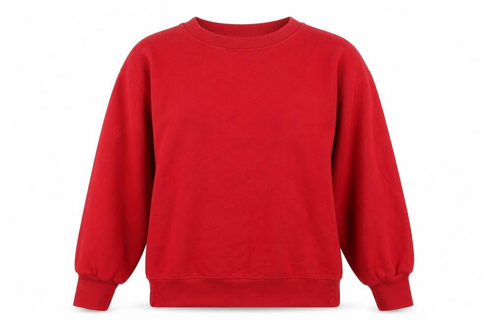 Bershka Womens Red   Pullover Jumper Size S