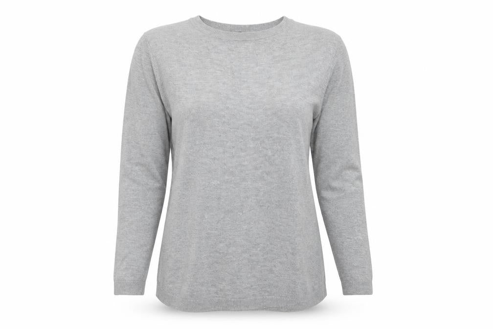 Warehouse Womens Grey  Knit Pullover Jumper Size 12