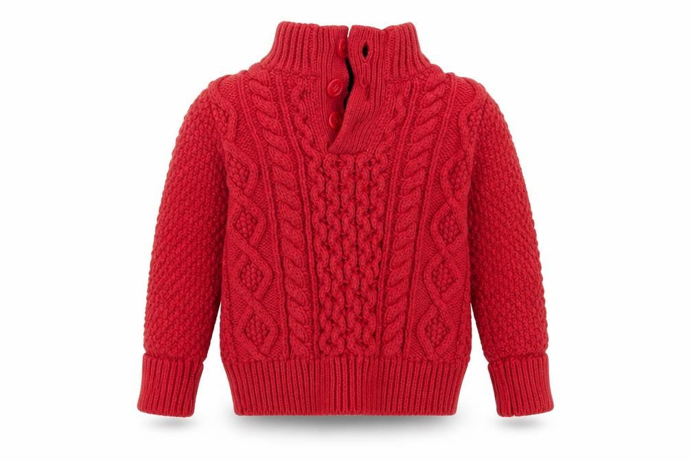 Gap Boys Red  Knit Pullover Sweatshirt Size 2 Years