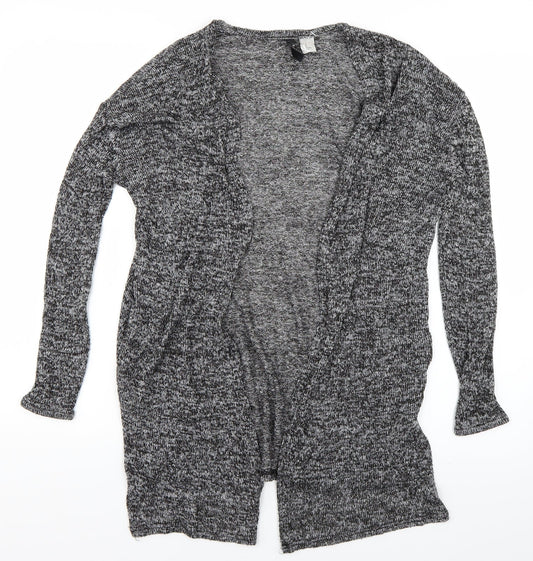 Divided Womens Grey  Knit Cardigan Jumper Size XS