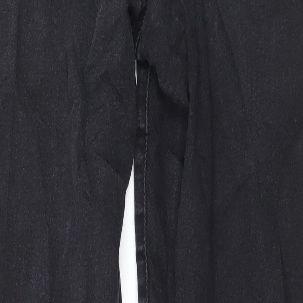 Denim & Co. Womens Black  Denim Skinny Jeans Size 6 L27 in