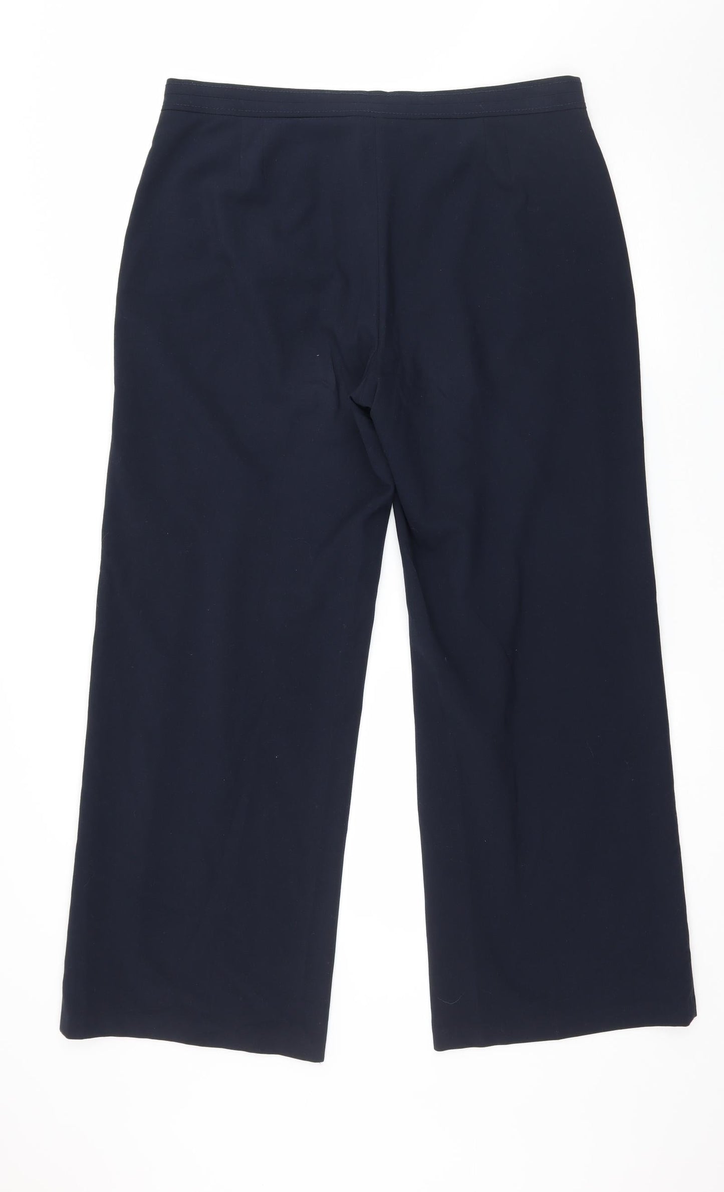 Marks and Spencer Womens Blue   Trousers  Size 14 L28 in