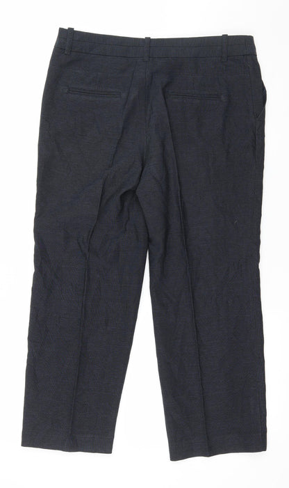 Next Womens Blue   Trousers  Size 10 L23 in