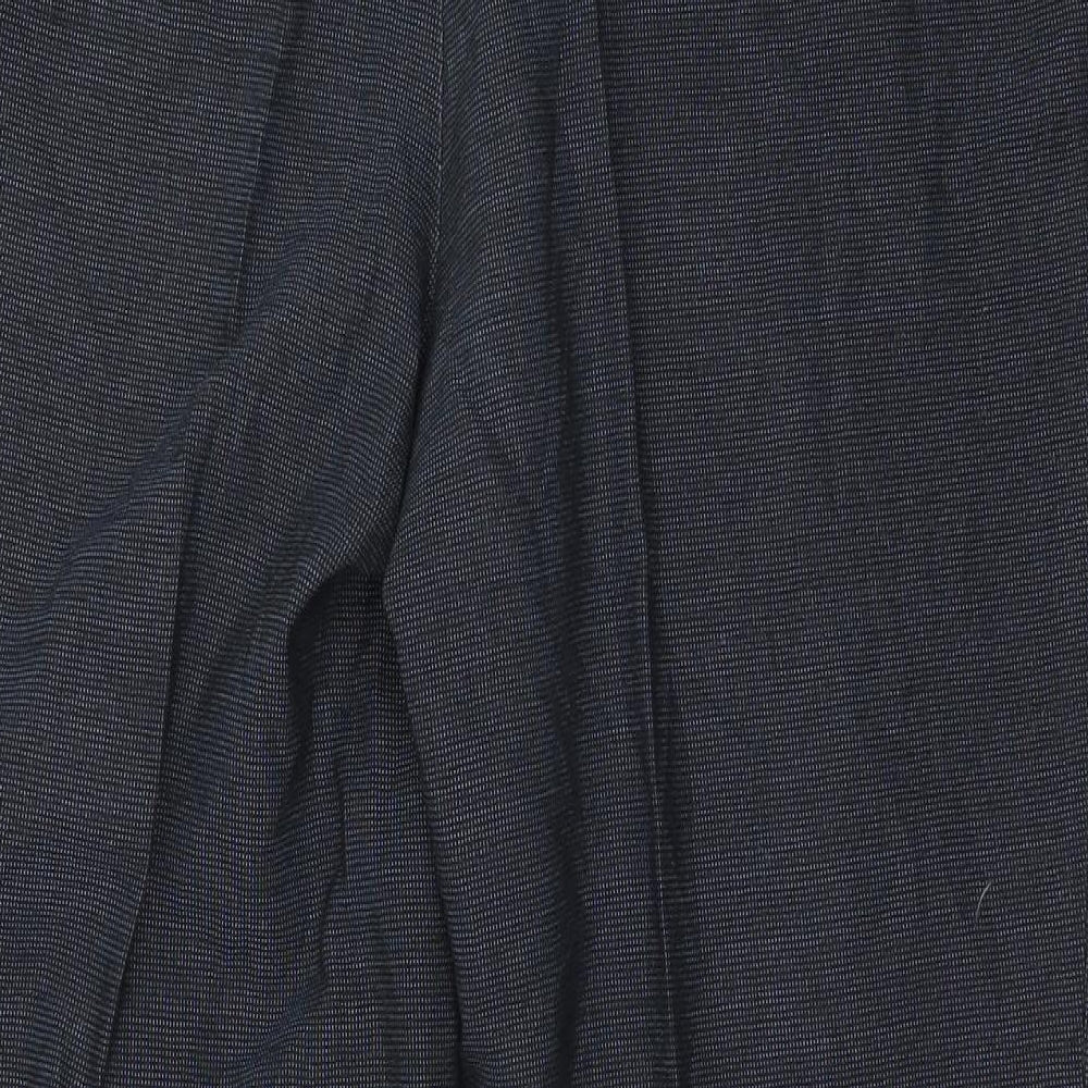 Next Womens Blue   Trousers  Size 10 L23 in