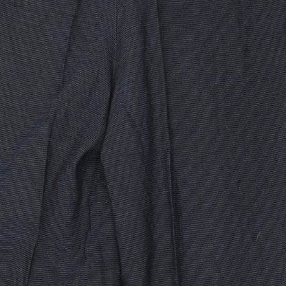 Next Womens Blue   Trousers  Size 10 L23 in