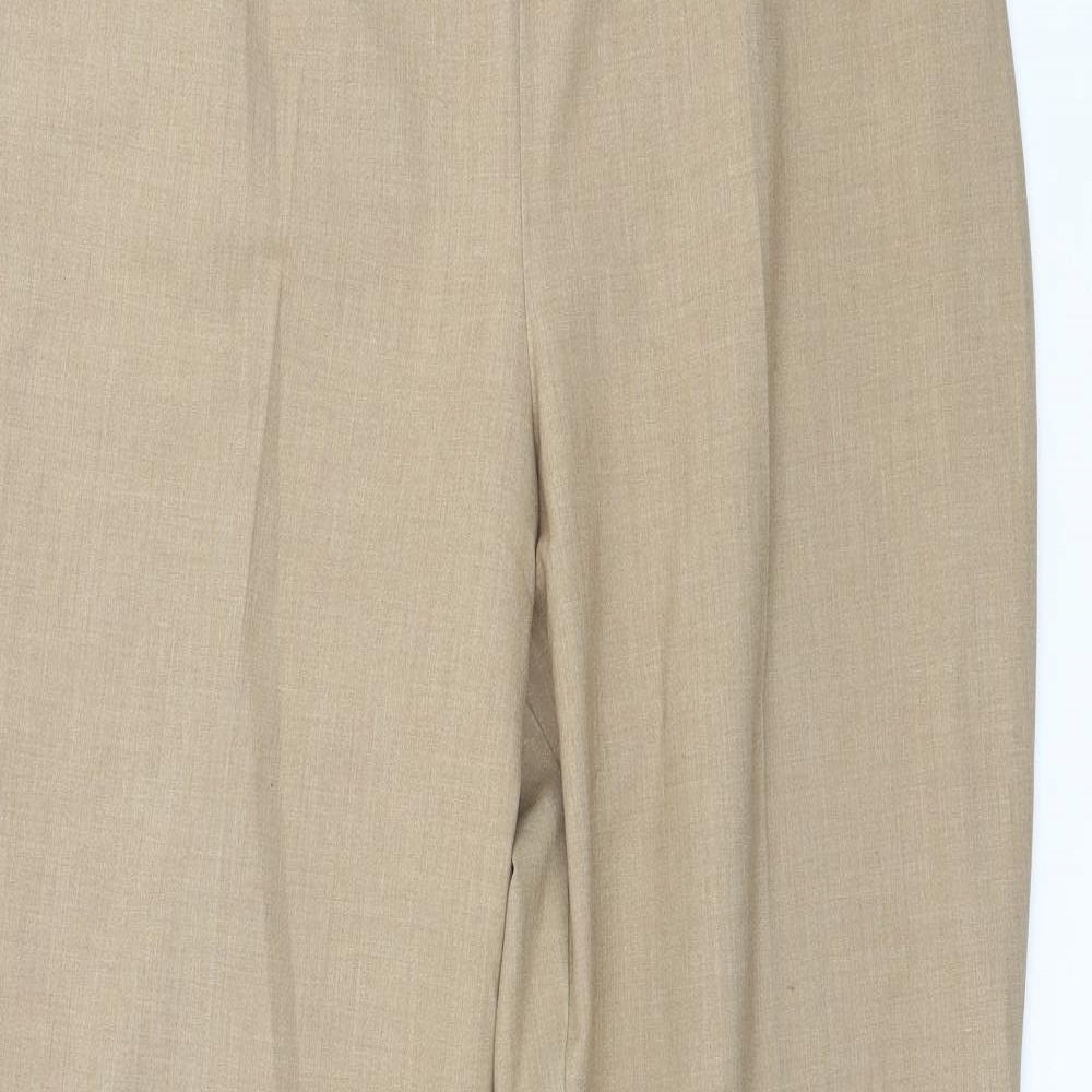 Klass Womens Brown   Trousers  Size 14 L30 in