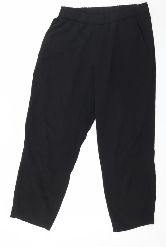 H&M Womens Pink   Trousers  Size 12 L25 in