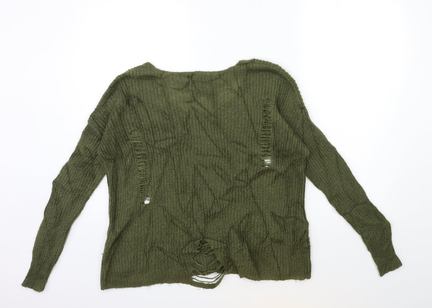 Atmosphere Womens Green  Knit Pullover Jumper Size 6
