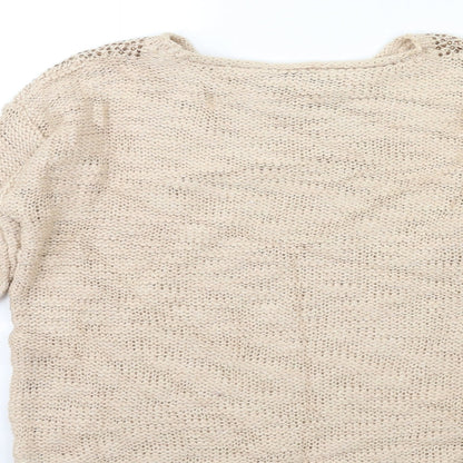 Dorothy Perkins Womens Pink  Knit Pullover Jumper Size 10