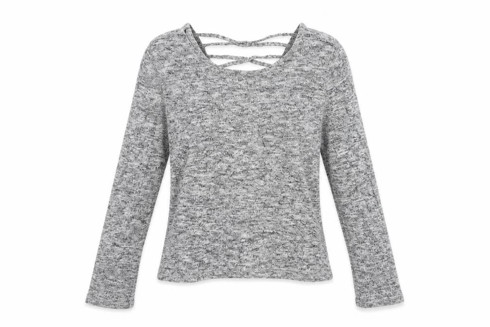 H&M Womens Grey  Knit Pullover Jumper Size M