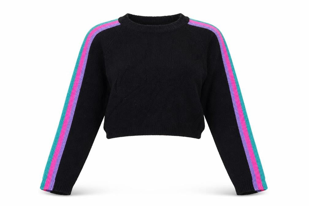 Primark Womens Black  Knit Pullover Jumper Size 6