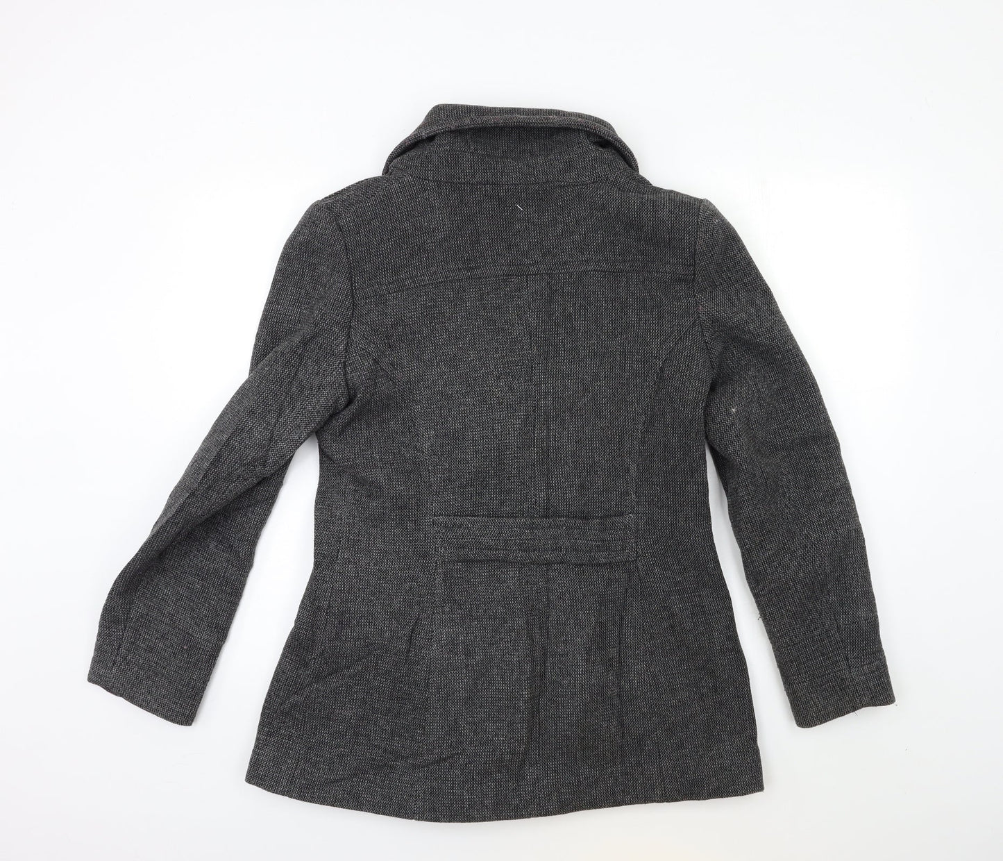 BHS Womens Grey   Overcoat Blazer Size 12