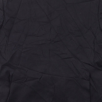 Next Mens Blue Striped  Jacket Suit Jacket Size 42