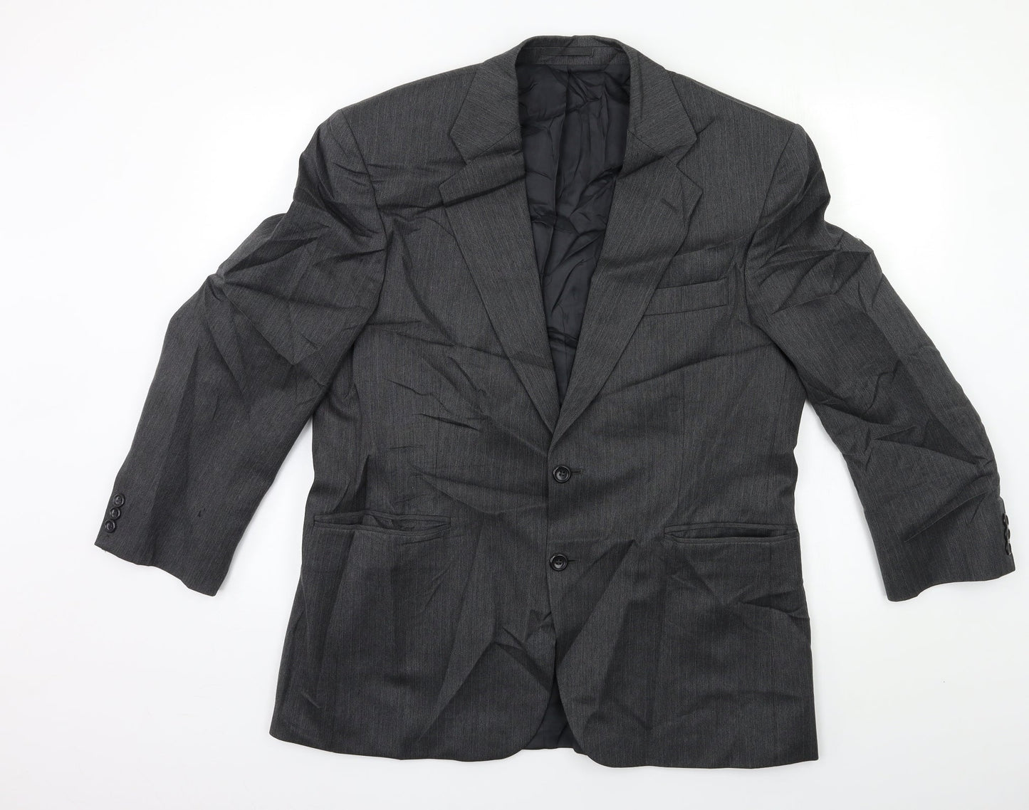 Preworn Mens Grey   Jacket Suit Jacket Size 42