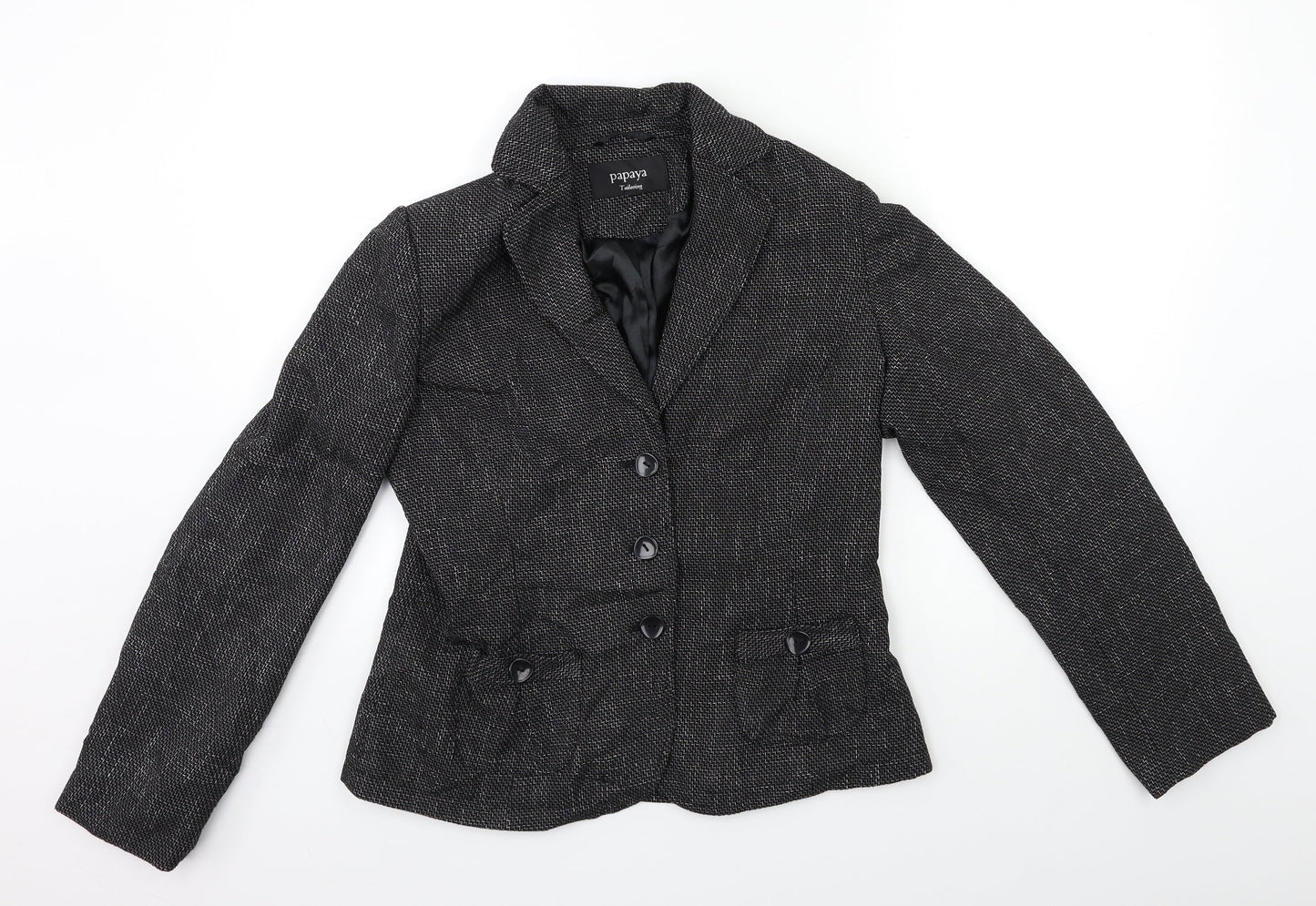 Papaya Womens Grey   Jacket  Size 14